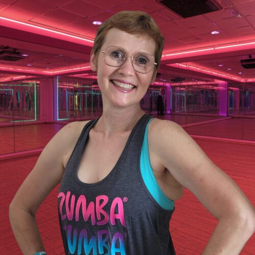Fond salle de sport Zumba